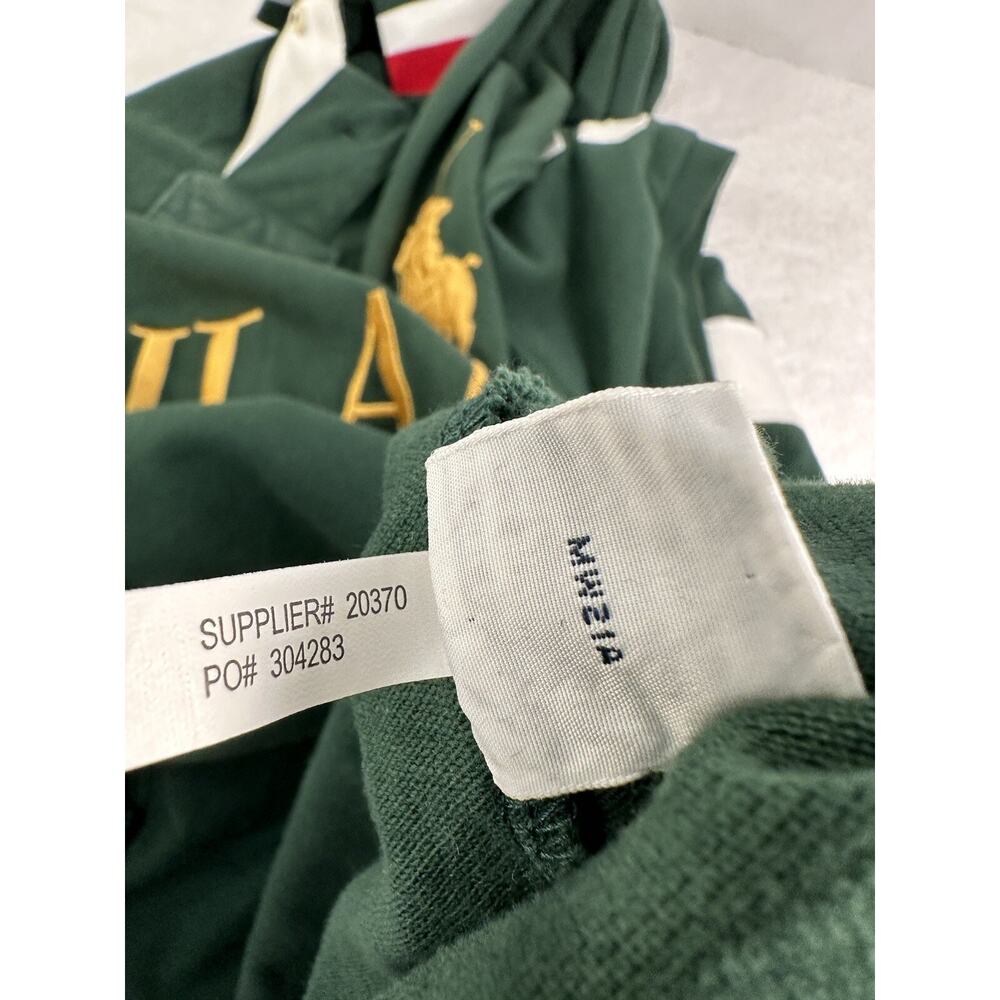 VINTAGE Y2K POLO RALPH LAUREN MILAN HEAVY EMBRIODERY DESIGNER SHIRT SIZE M - Picture 11 of 16